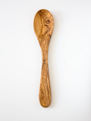 Be Home Olive Wood Long Serving Spoon