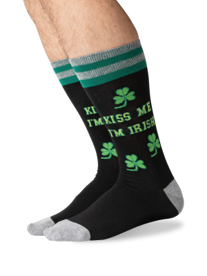 Men's Kiss Me I'm Irish Socks