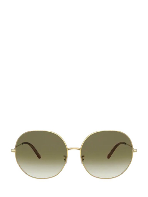 Oliver Peoples Darlen Round Frame Sunglasses