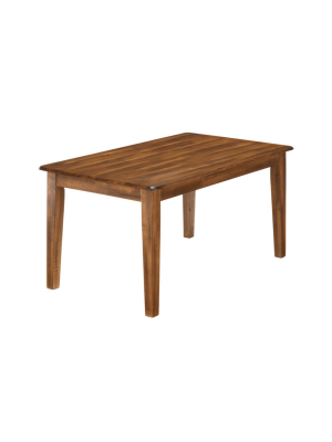 Berringer Dining Table Rustic Brown - Ashley