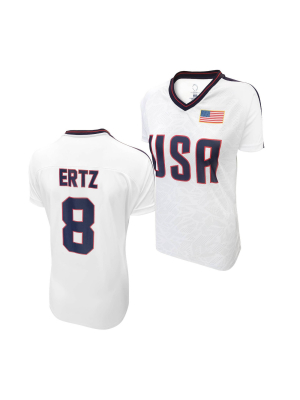 United States Soccer Federation 2020 Women's Julie Ertz White Jersey