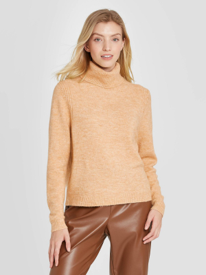 Women's Turtleneck Pullover Sweater - A New Day™