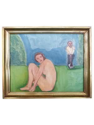 Nude With Gardener