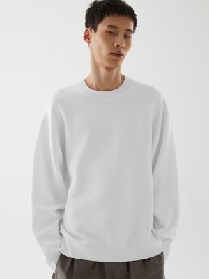 Relaxed-fit Knitted Sweatshirt