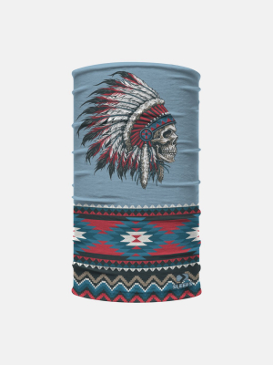 Native Chief Skull Neck Gaiter