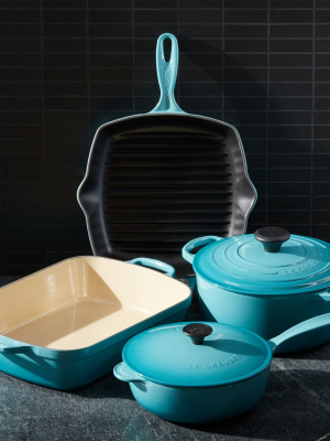 Le Creuset ® Caribbean 6-piece Cast Iron Signature Set