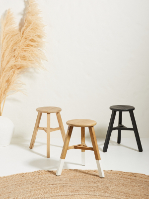 Agatha Pine Stool