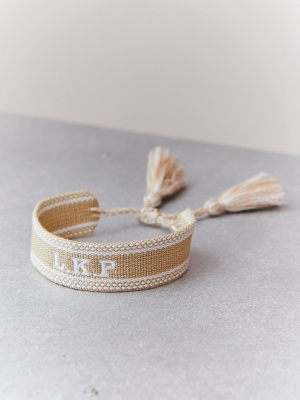 Santorini Personalised Mocha Bracelet