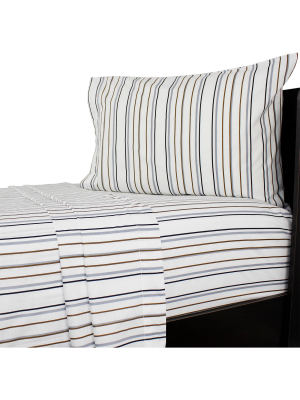 Bentley Bed Sheet Set Striped Bedding Sheets - I Generation