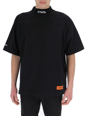 Heron Preston Ctnmb Embroidered T-shirt