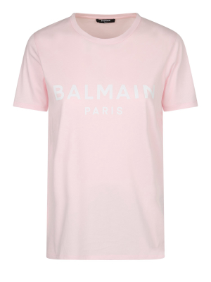 Balmain Logo Print T-shirt