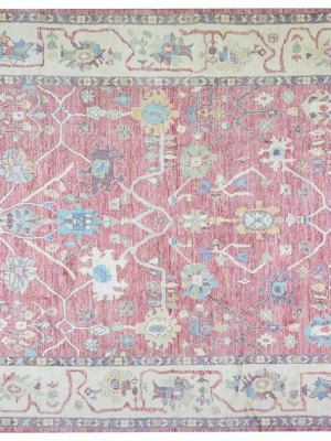 Turkish Oushak Rug 9' X 11'8"