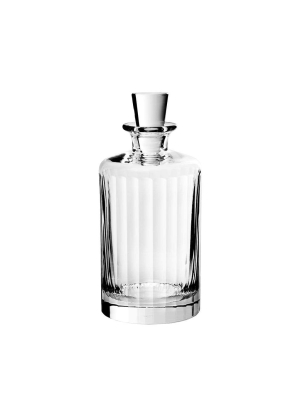Fluted Cut Crystal Decanter