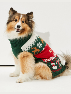 Abo Fairisle Doggy Sweater