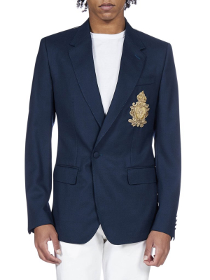 Dolce & Gabbana Logo Patch Portofino Jacket