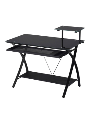 Computer Desk Black - Acme Furniture