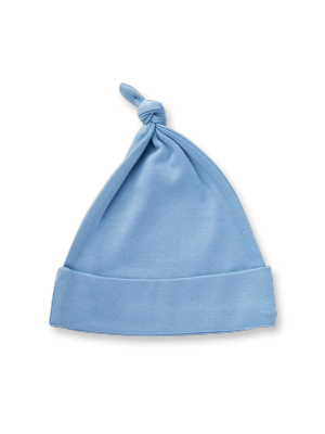 Little Boy Blue Knotted Hat