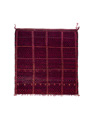 Semikah Textiles Vintage Moroccan Ahzgi Rug