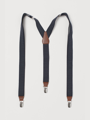 Patterned Suspenders