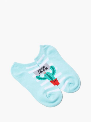 Cacti Graphic Ankle Socks