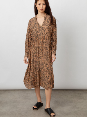 Maple Dress - Batik Cheetah