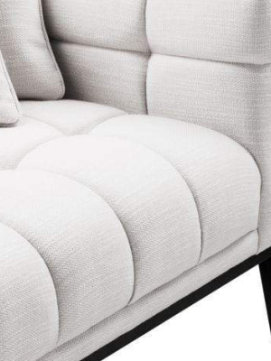 Eichholtz Aurelio Chaise Right - White