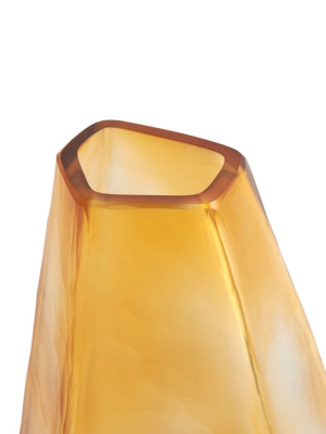 Bungalow 5 Asscher Vase - Amber