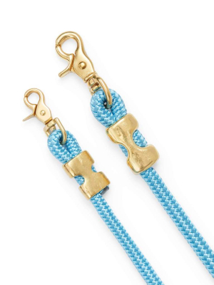 Powder Blue Marine Rope Dog Leash (standard/petite)