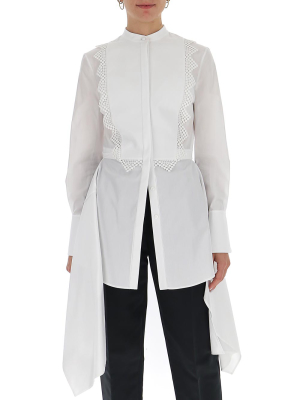 Alexander Mcqueen Draped Detail Blouse