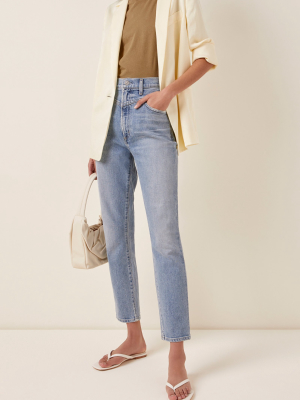 Mia Stretch High-rise Slim-leg Jeans