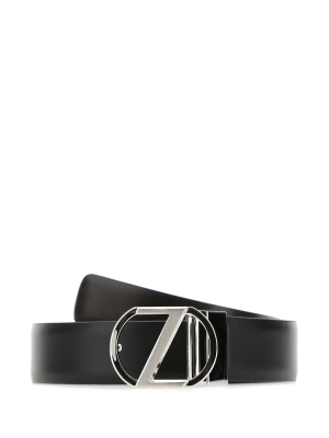 Z Zegna Buckled Belt