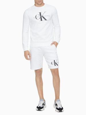 Monogram Logo Fleece Shorts