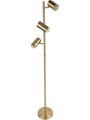 Hadley Floor Lamp Brass