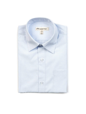 Standard Shirt | Pale Blue Check