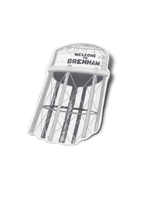 Welcome To Brenham | Water Tower Custom Design | Anvil Cards
