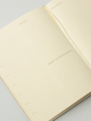 'take Note' Linen Planner