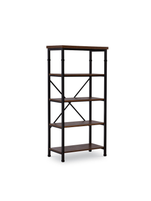 54" Austin Bookshelf Brown - Linon