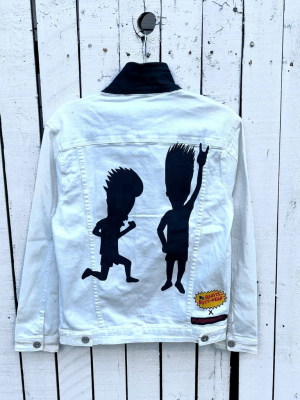 'dammit Beavis' Denim Jacket