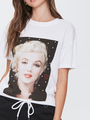 Faux Pearl Marilyn Monroe Tee