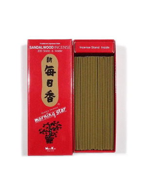 Morning Star Incense 200 Sticks - Sandalwood