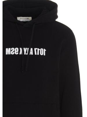 1017 Alyx 9sm Reverse Logo Print Popover Hoodie