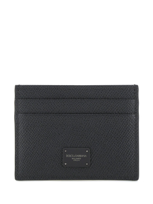 Dolce & Gabbana Logo Plaque Cardholder