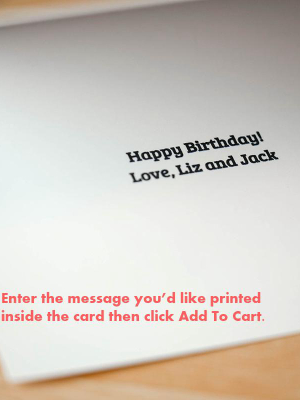 Better A Late Birthday Card.... Birthday Card