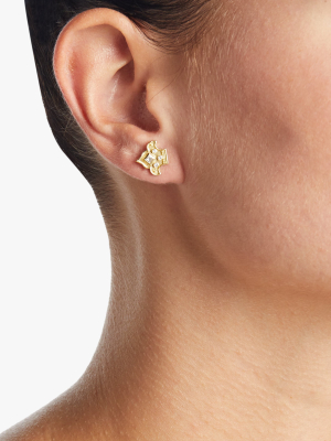 Heritage Fleur Stud Earrings