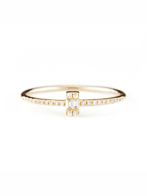 Baguette Adelaine Ring