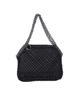 Stella Mccartney Falabella Lattice Mini Tote Bag