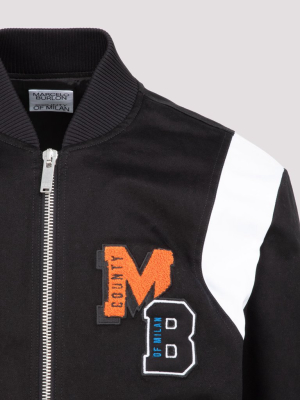 Marcelo Burlon County Of Milan College Varsity Jacket