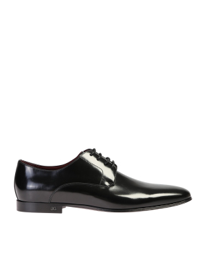 Dolce & Gabbana Pointed Toe Lace-up Shoes