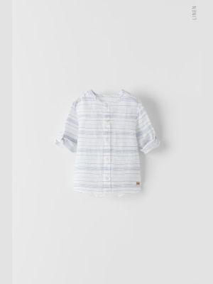 Striped Linen Shirt