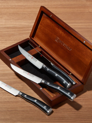 Wüsthof ® Classic Ikon Steak Knives, Set Of 4